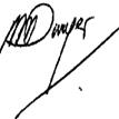 Mark Dwyer Signature