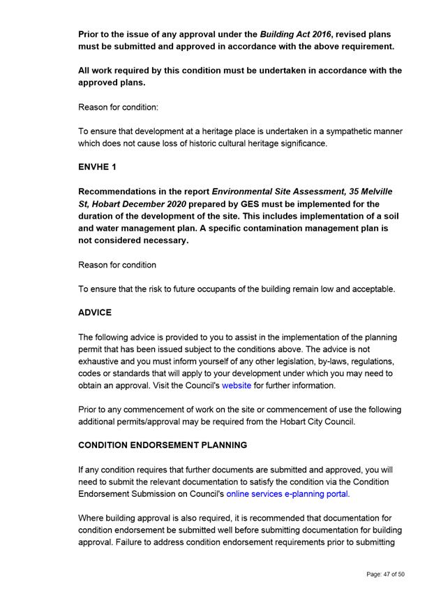 Agenda of City Planning Committee Meeting Monday, 15 February 2021