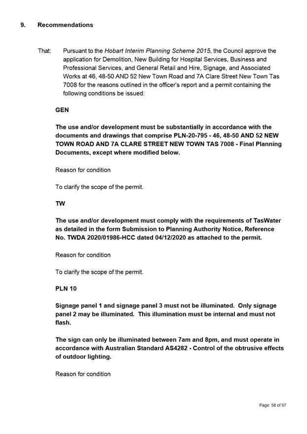 Agenda of City Planning Committee Meeting Monday, 1 March 2021