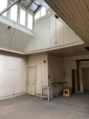 A picture containing building, floor, porch, dirty

Description automatically generated