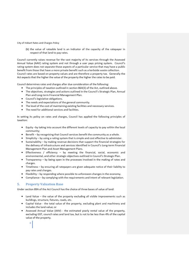 Report Plans of Finance and Governance Committee Meeting Tuesday, 21