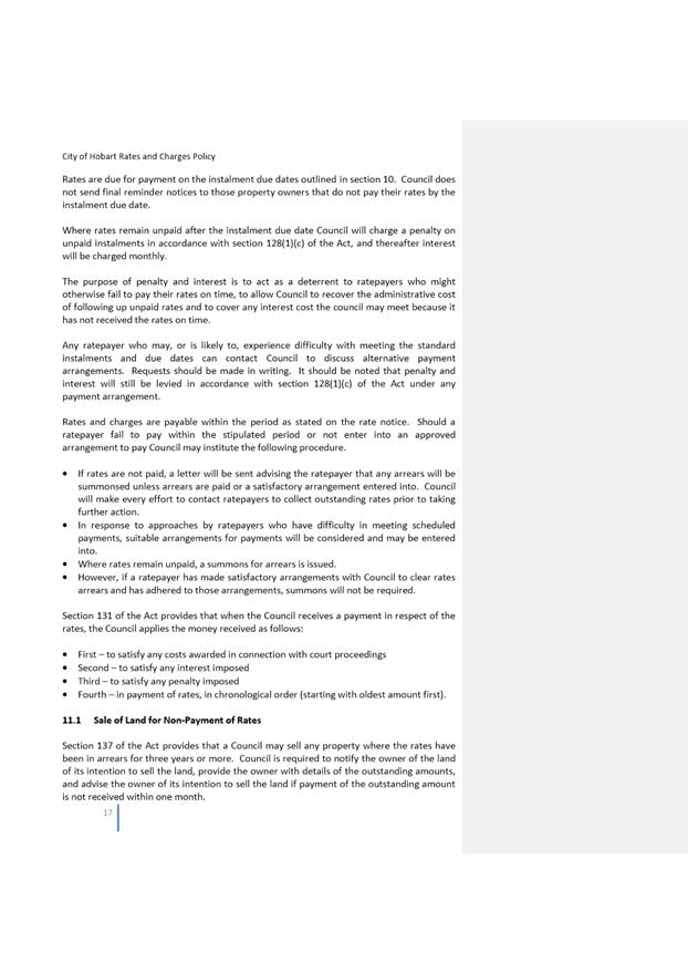 Report Plans of Finance and Governance Committee Meeting Tuesday, 21